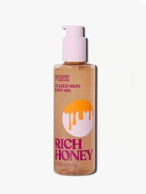 PINK Victoria's Secret Rich Honey Glazed Skin Body Oil 🆕